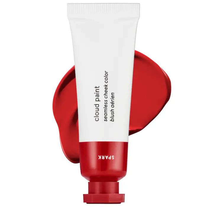 Glossier 
Cloud Paint Gel Cream Blush ( spark )
