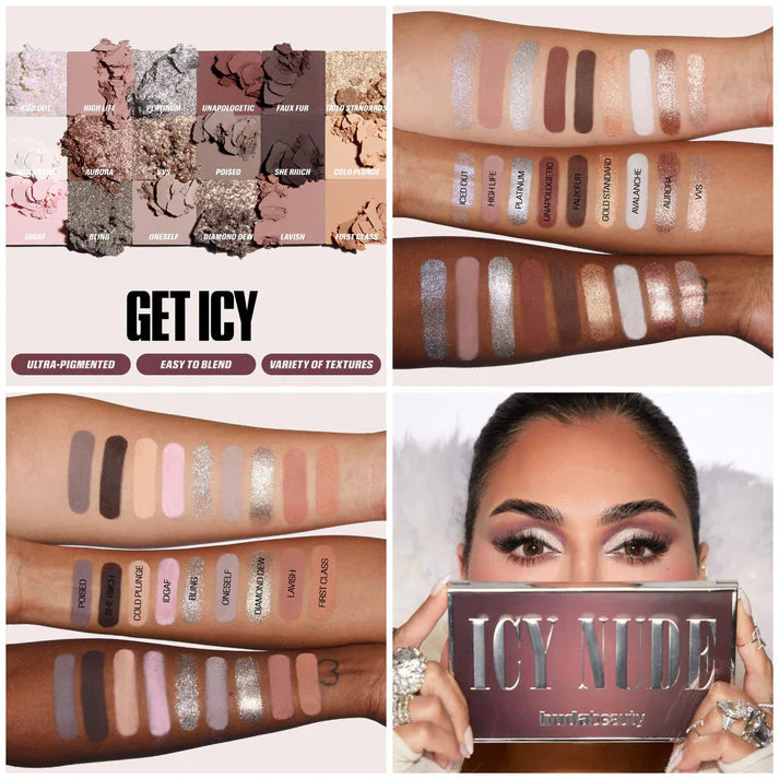 Huda Beauty Icy Nude Palette