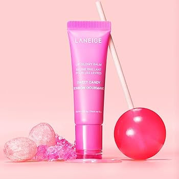 LANEIGE Lip Glowy Balm: Sheer Tinted Lip Moisturizer with Shea Butter