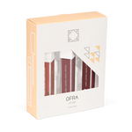 أوفرا × ماني ميو
 مجموعة أحمر شفاه سائل يدوم طويلاً