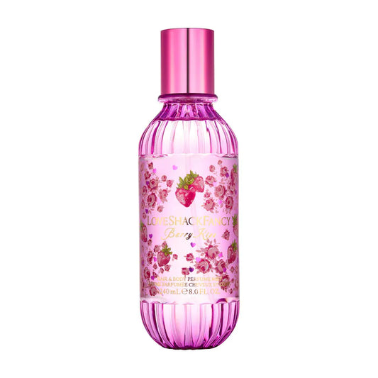 LoveShackFancy 
Berry Kiss Hair & Body Perfume Mist with Marshmallow 90 ml
