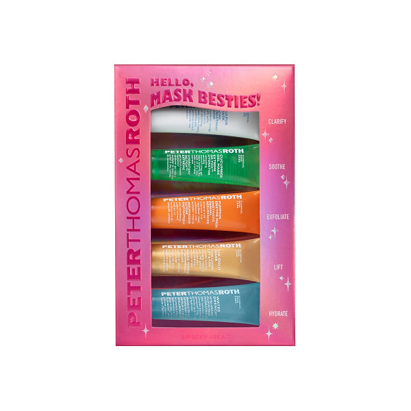 Peter Thomas Roth Hello, Mask Besties! 5-Piece Mask Kit