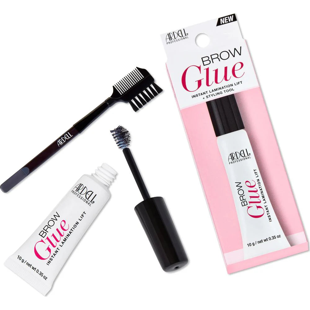 Ardell Brow Glue Clear – Strong Hold Eyebrow Gel for Lamination Lift, Long Lasting Brow Gel Styling