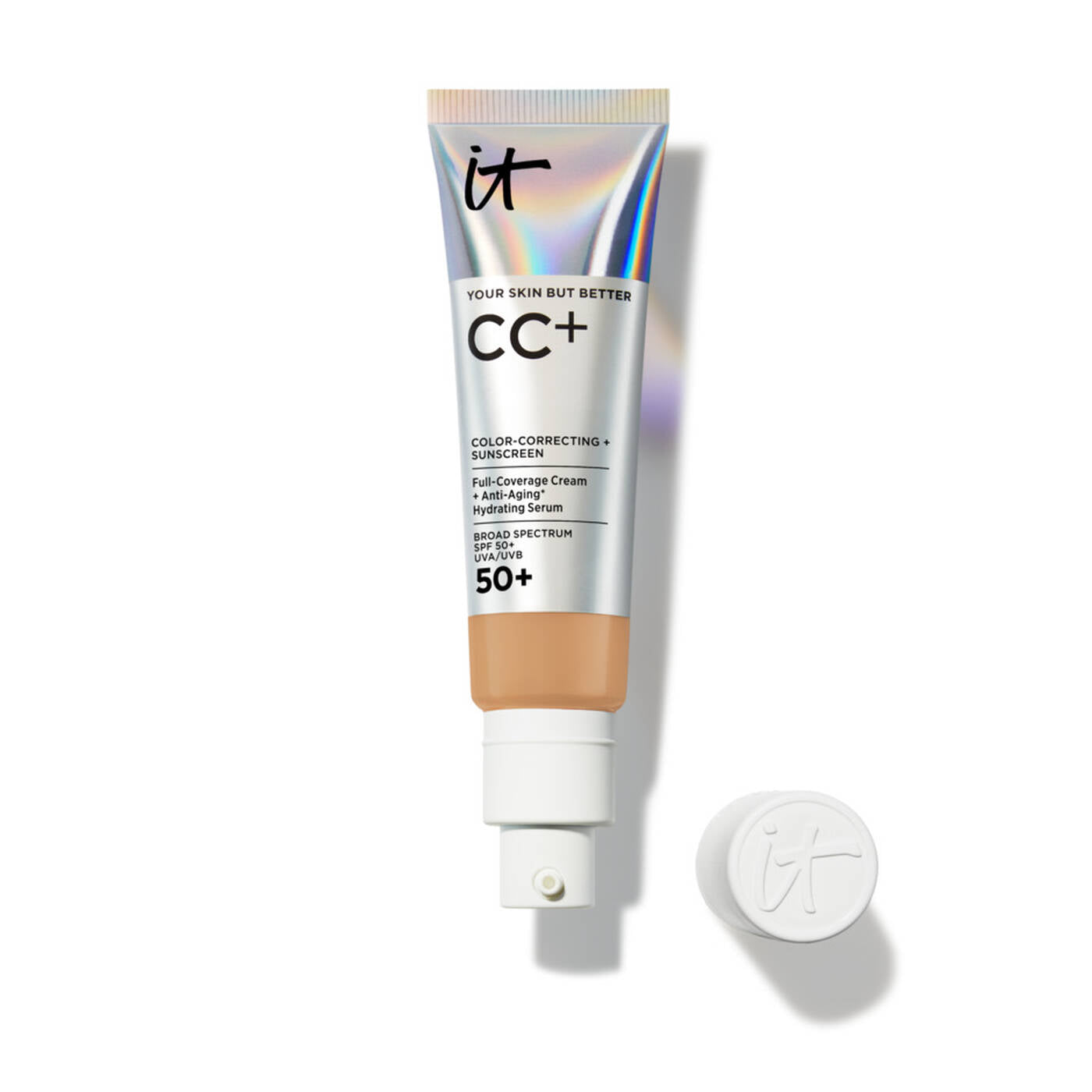It cosmetics CC+ CREAM FULL-COVERAGE FOUNDATION WITH SPF 50+