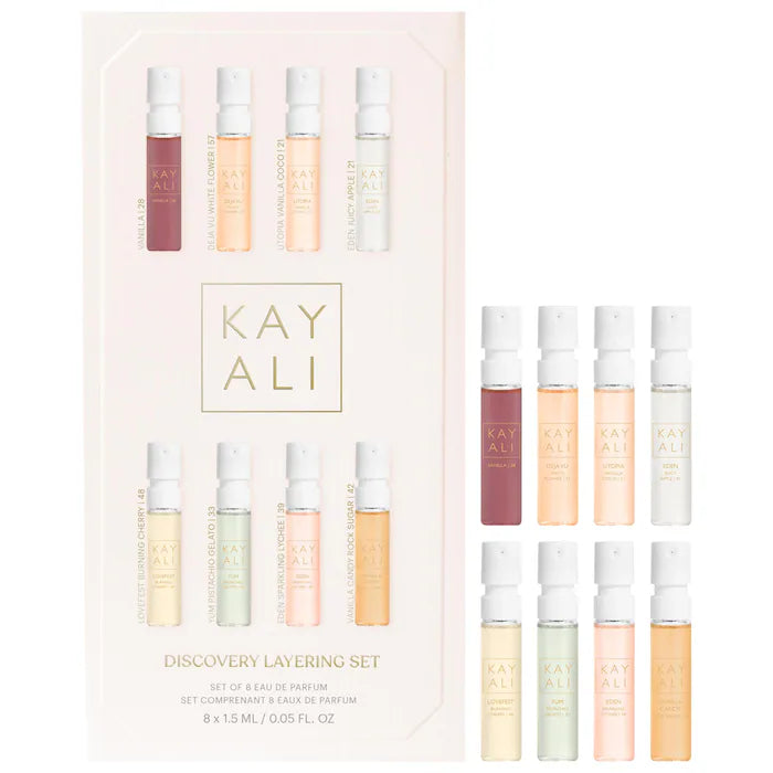 KAYALI
Discovery Perfume Layering Set "mini"