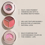 Anastasia Beverly Hills 
Magic Touch Cream Blush & Lip Trio