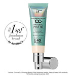 It cosmetics CC+ CREAM NATURAL MATTE FOUNDATION WITH SPF 40