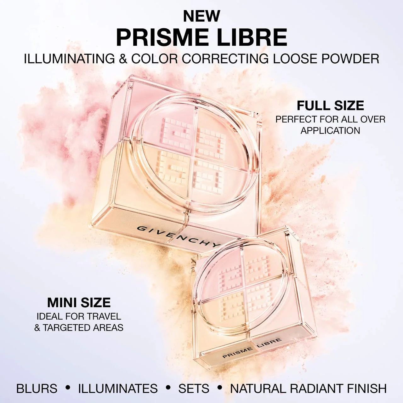 Givenchy 
Prisme Libre Illuminating & Color Correcting Loose Powder mini size