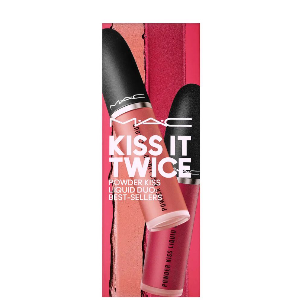 MAC Kiss It Twice Kiss Liquid Duo: Best-Sellers Set