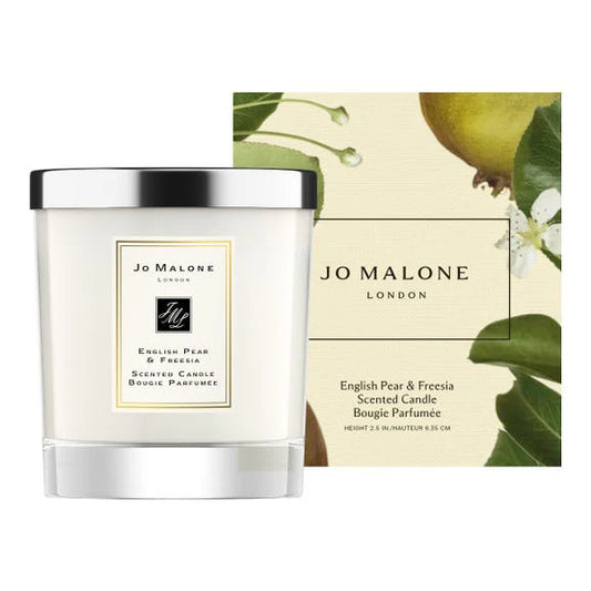 Jo Malone English Pear & Freesia Scented Mini Candle with wrap and bag
